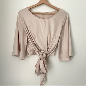 NEED SUPPLY Blush Blouse
